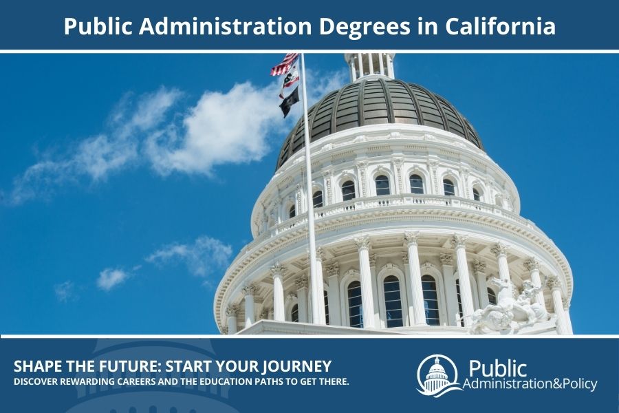 California State Capitol building in Sacramento, a cornerstone of Public Administration in the Golden State.