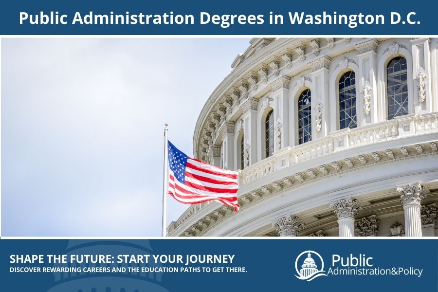 The United States Capitol building in Washington, D.C., an iconic landmark and the heart of Public Administration at the federal level.