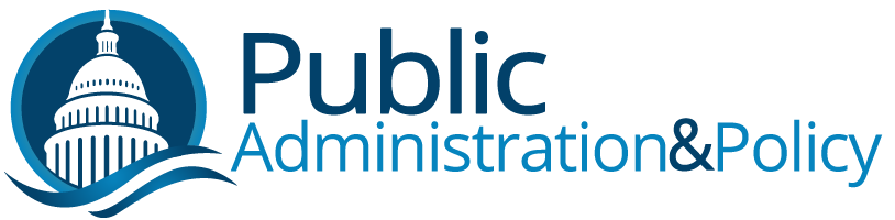 Public Administration and Policy Logo