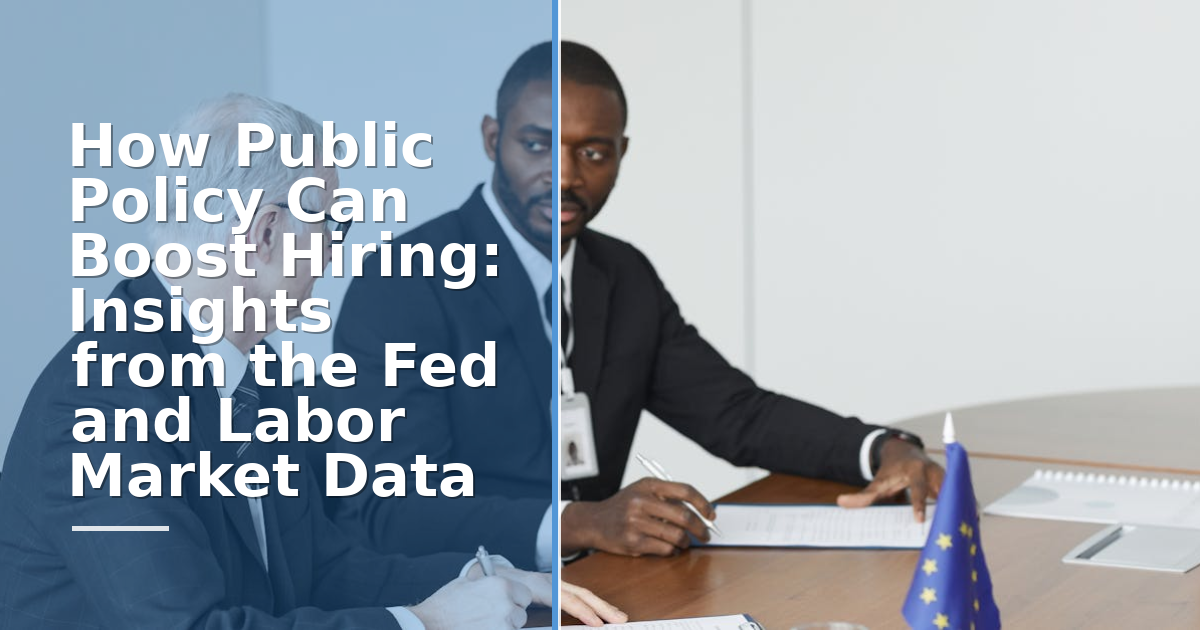 How Public Policy Can Boost Hiring: Insights from the Fed and Labor Market Data