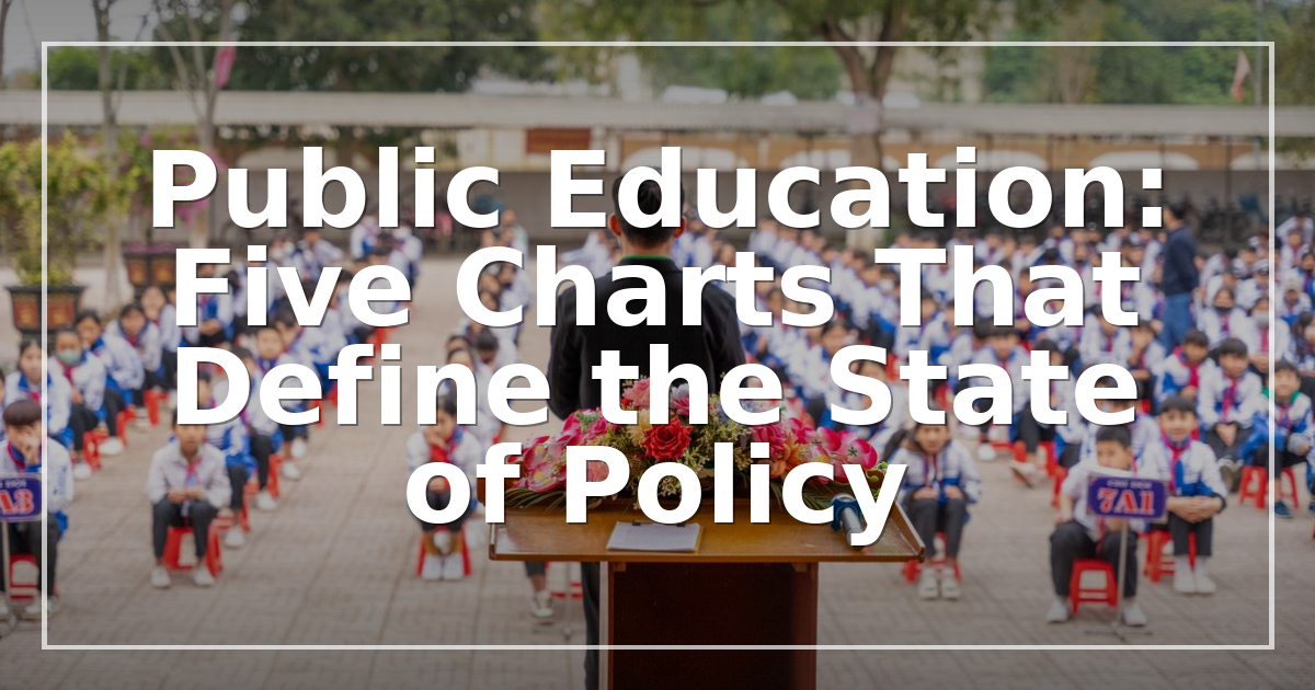 Public Education in 2026: Five Charts That Define the State of Policy